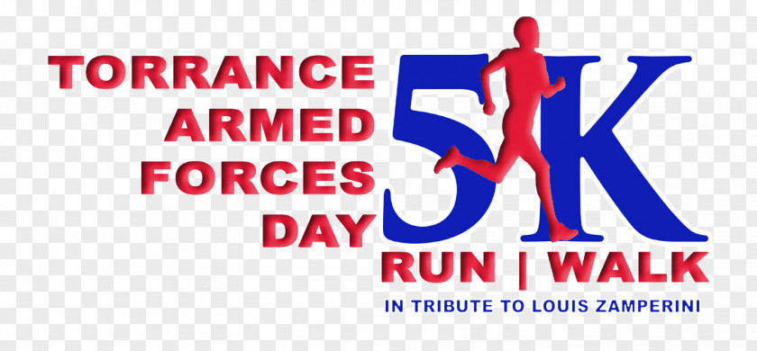 Armed Forces Day Torrance 5K Run Logo PNG