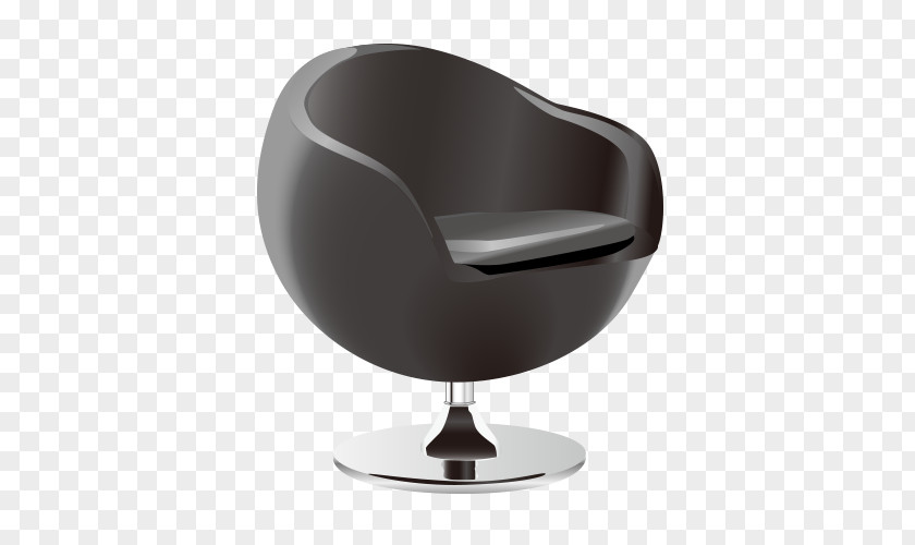 Black Sofa Seat Chair Furniture Couch Adobe Illustrator PNG