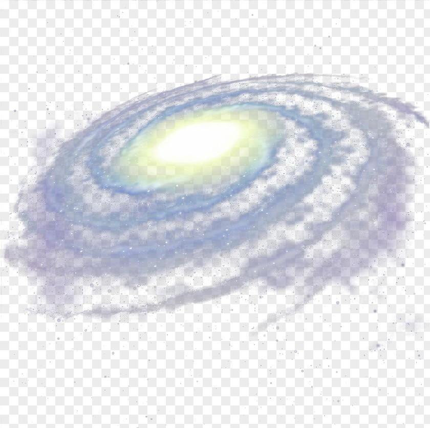 Blue Spiral Galaxy Sky Circle Close-up Wallpaper PNG