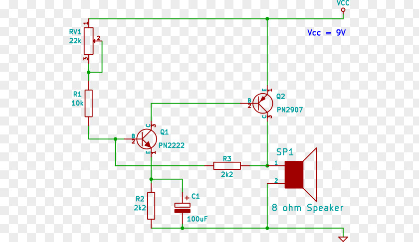 Circuit Diagram Transistor Circuits Electronic Wiring PNG