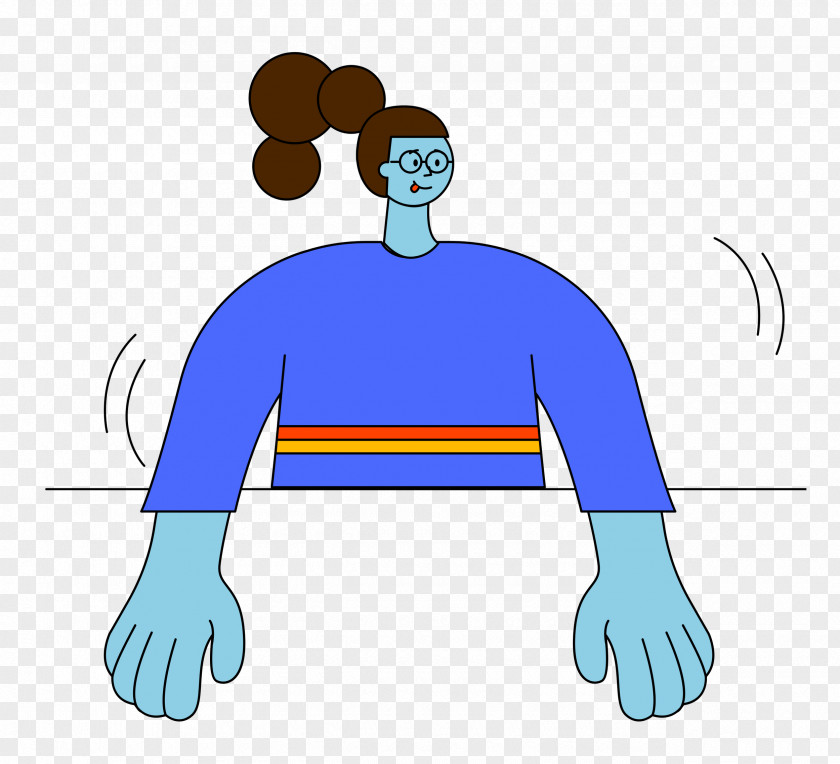 Human Body Human Muscle Sleeve Cartoon PNG