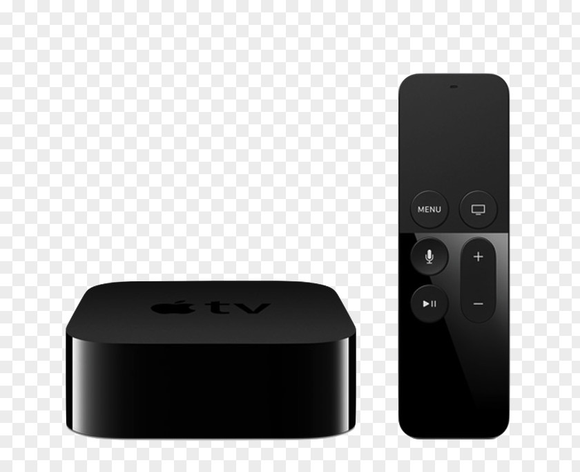 Apple Box TV 4K (4th Generation) ITunes Remote Television PNG