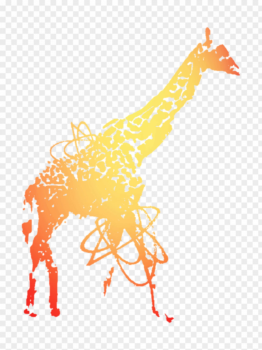 Giraffe Illustration Graphic Design Character PNG
