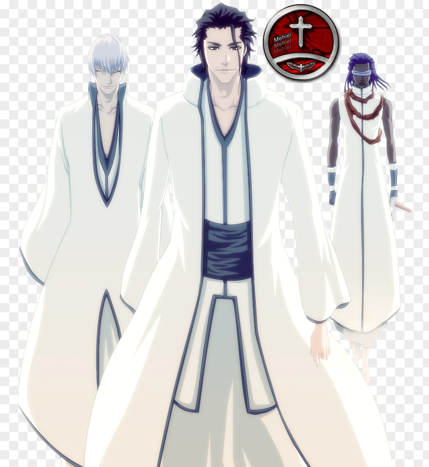 Ichigo Kurosaki Sōsuke Aizen Gin Ichimaru Grimmjow Jaegerjaquez Bleach PNG