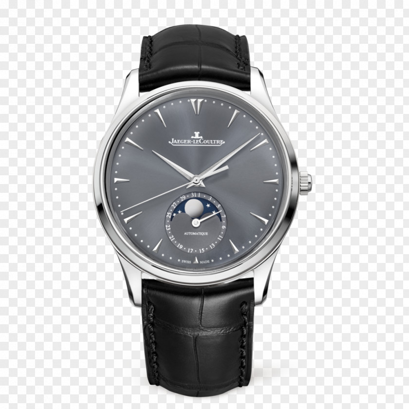 Jaegerlecoultre Jaeger-LeCoultre Master Ultra Thin Moon Automatic Watch Jewellery PNG