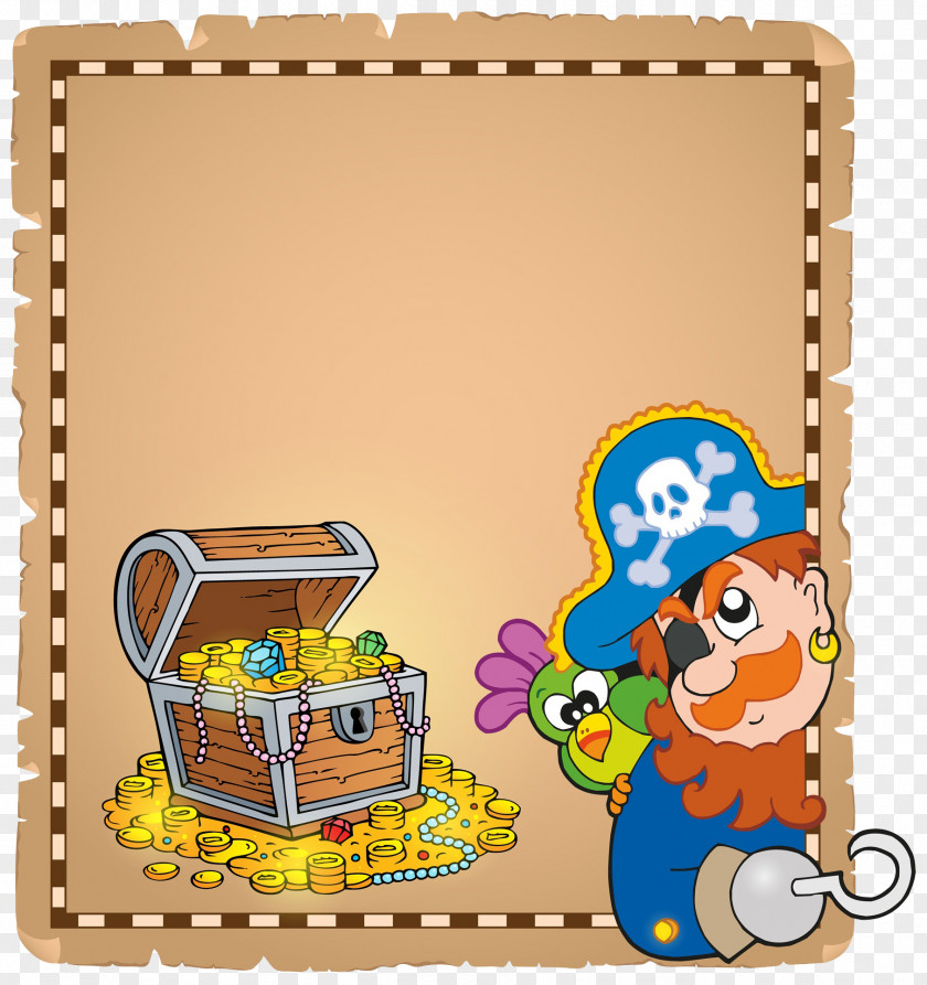 Pirate Box Piracy Drawing Royalty-free Illustration PNG