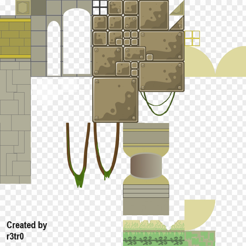 Teeworlds Mapres Floor Plan PNG