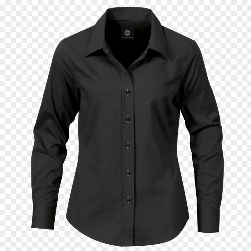 Black Dress Shirt Image T-shirt Clothing PNG