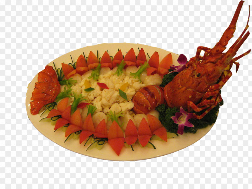 Braised Lobster Fancy Place Thermidor Chinese Zodiac Tiger Monkey PNG