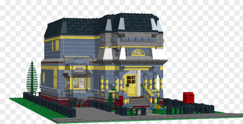 House LEGO Victorian Architecture Building PNG