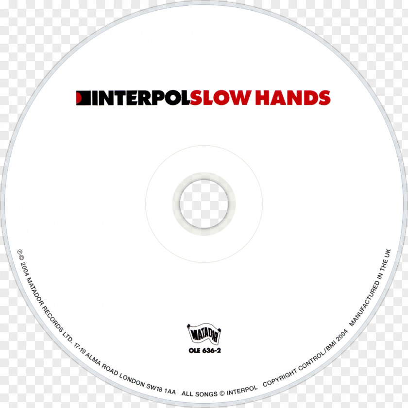 Interpol Compact Disc Antics Slow Hands PNG