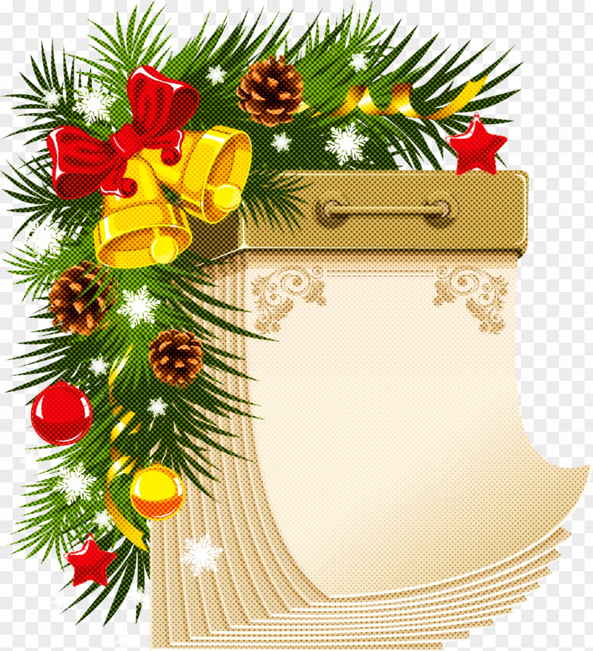 Pine Family Plant Christmas Decoration PNG