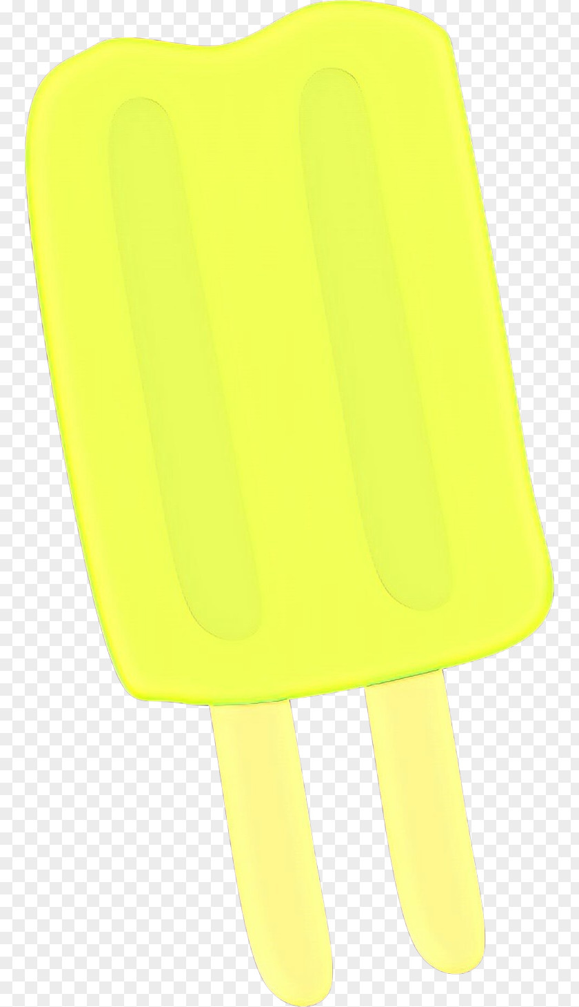 Yellow Ice Cream Bar Pop Frozen Dessert PNG