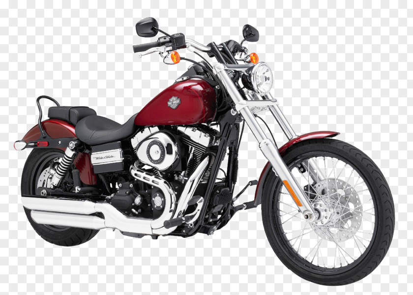 Motorcycle Harley-Davidson Super Glide Sportster Softail PNG