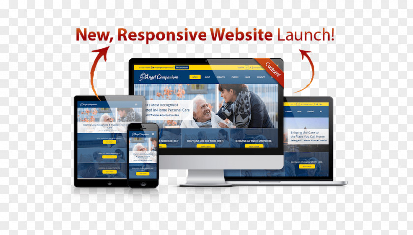 Web Design Responsive Online Advertising Interior Services PNG