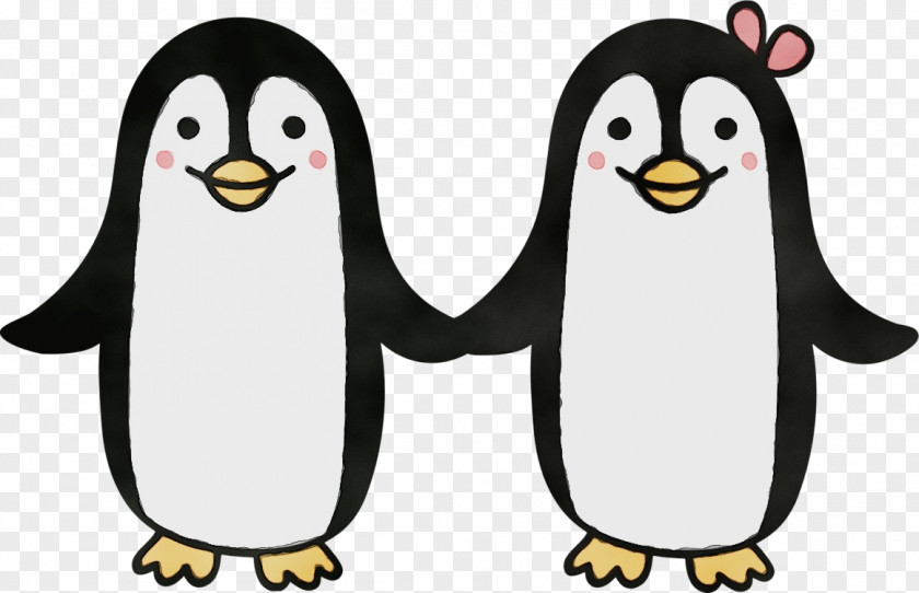 Blackandwhite King Penguin PNG