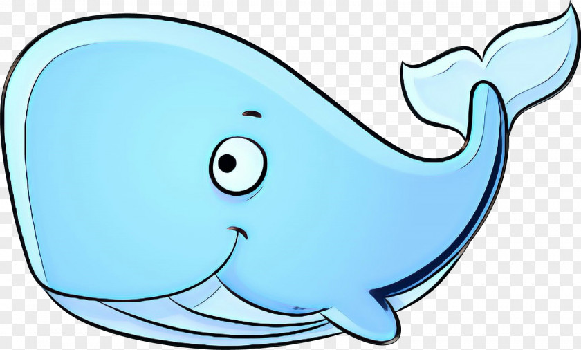 Fish Whale Clip Art Aqua Cartoon Line Marine Mammal PNG