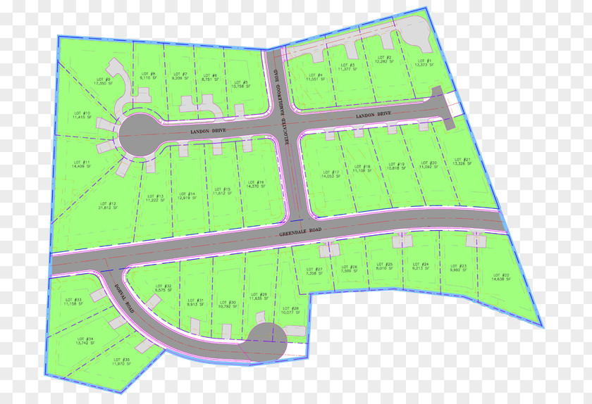 Map Land Lot Point Urban Design PNG