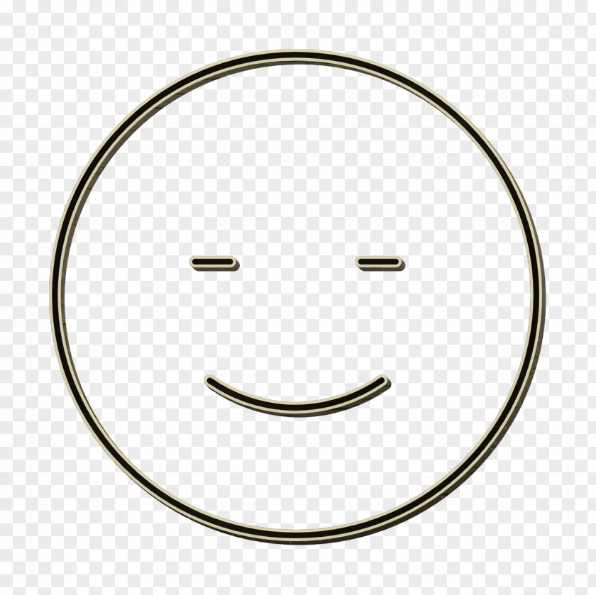 No Expression Happy Face Emoji PNG