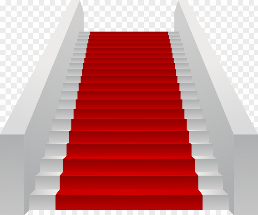 Vector Painted Red Carpet Stairs CorelDRAW Interior Design Services Cdr PNG