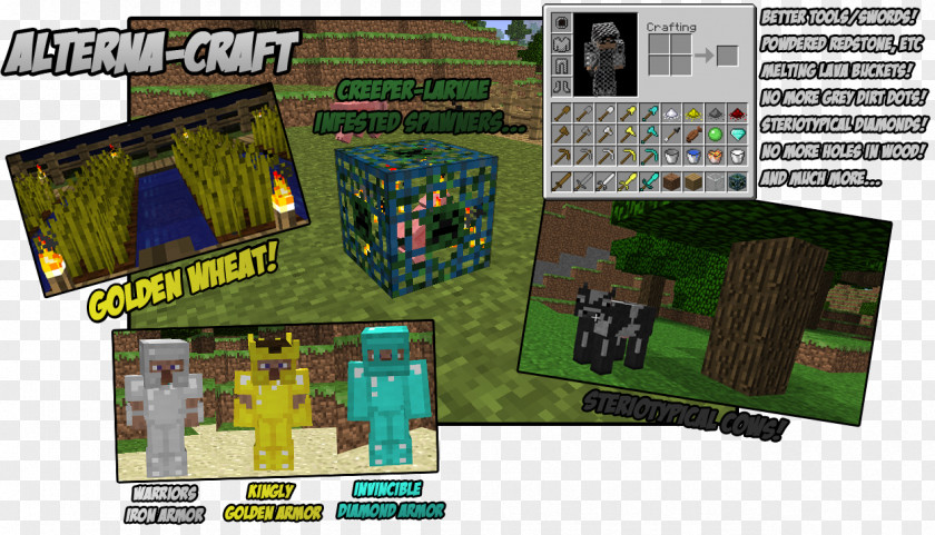 Wheat Pack Minecraft Mods Video Game PNG