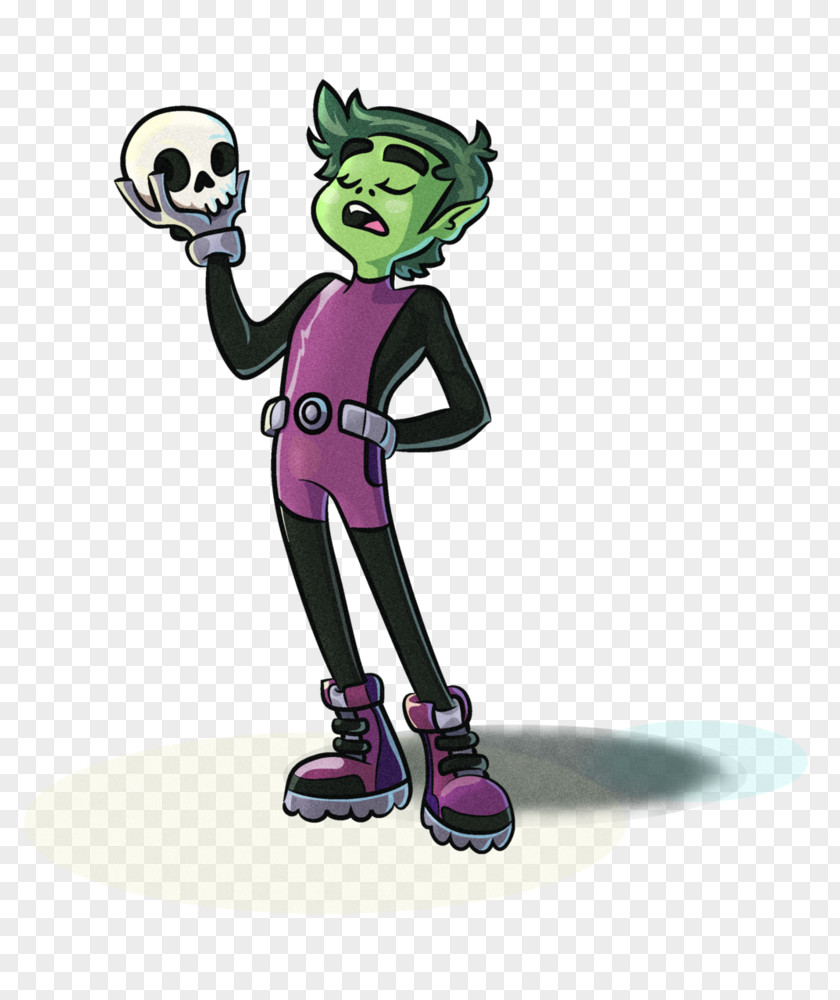 Beast Boy Character Teen Titans Art PNG