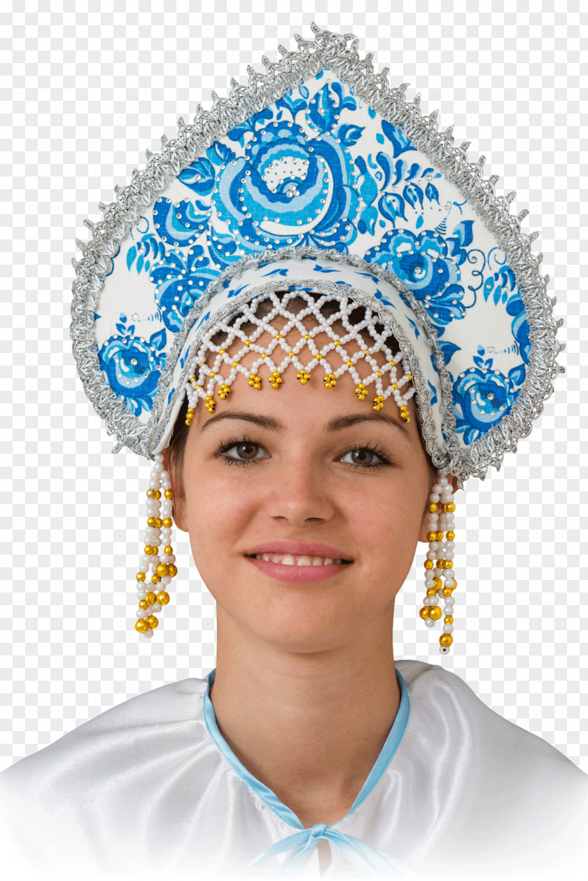 Elka Kokoshnik Російський національний костюм Kiczka Cap PNG