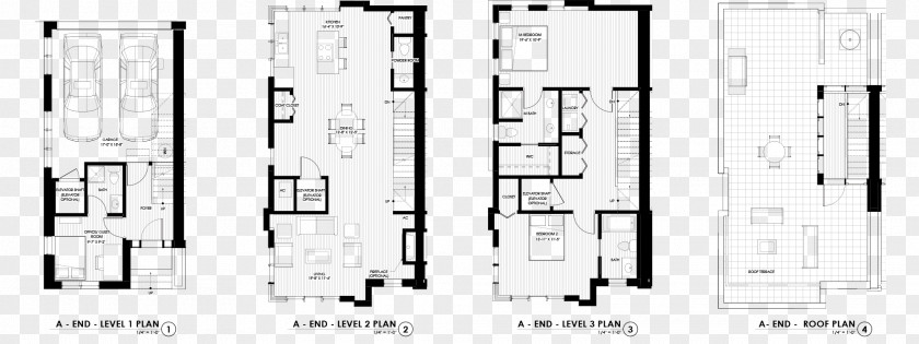 M Floor Plan Condominium BauhausBeverly Flyer Downtown Black & White PNG