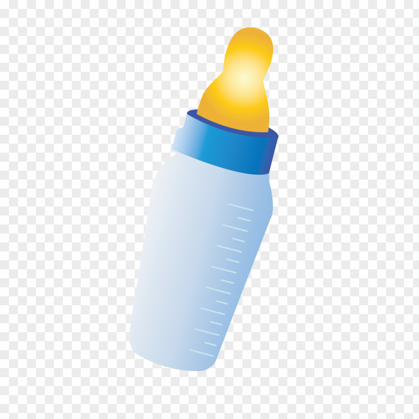 Simple Cartoon Bottle Image Baby Bottles Drawing PNG