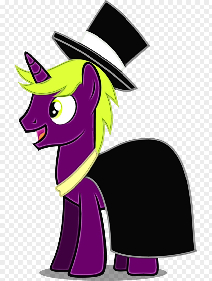 Witch Hat Style Horse Purple Yonni Meyer PNG