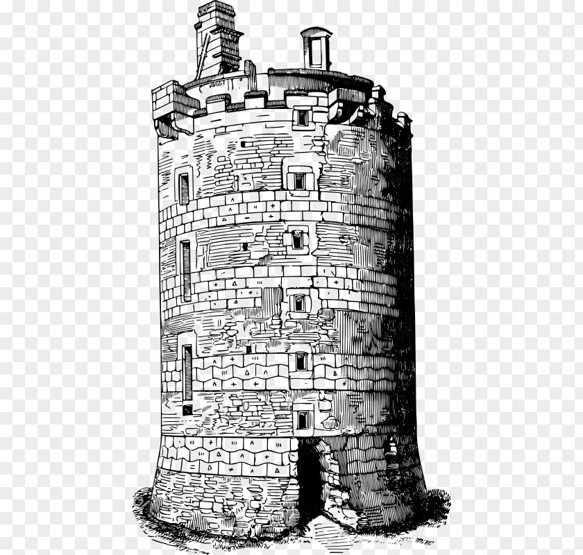 Fortified Tower Castle Fortification Clip Art PNG