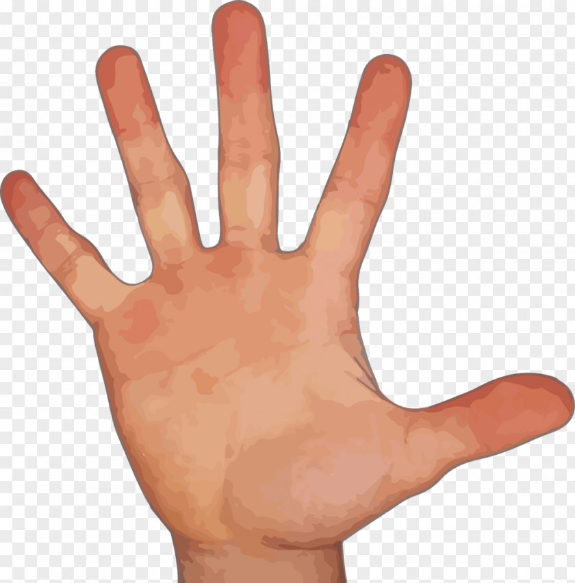 Hand Holding Index Finger Middle Clip Art PNG