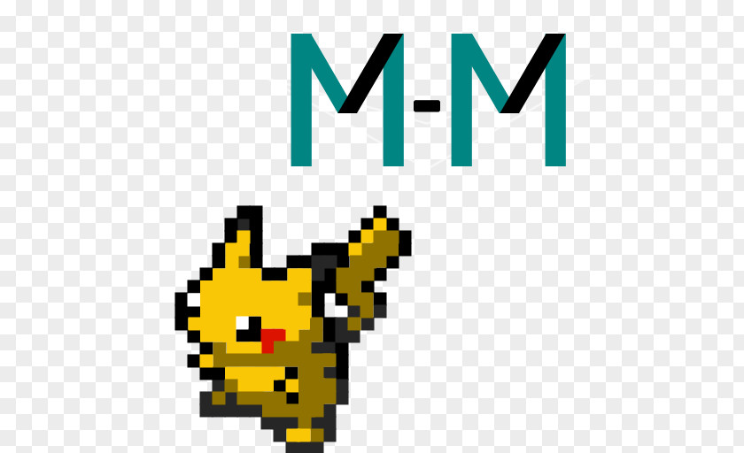 Minecraft Pikachu Pixel Art Image PNG