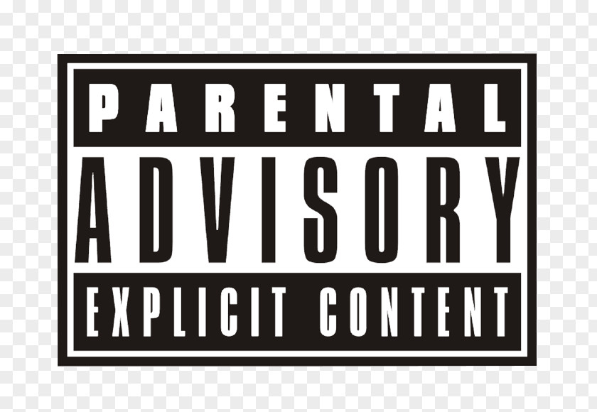 Parental Advisory Parents Music Resource Center Wall Decal PNG decal , cover decoration clipart PNG