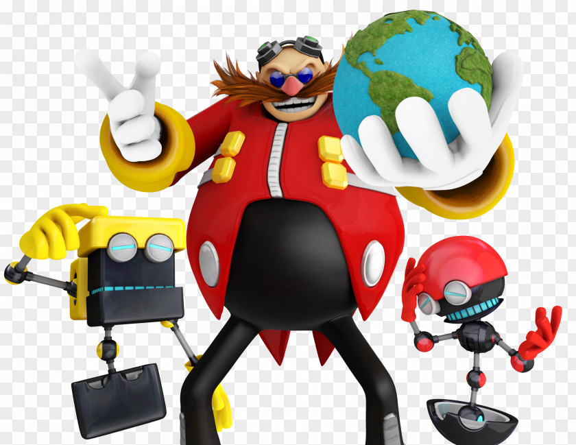 Sonic Colors Doctor Eggman The Hedgehog Knuckles Echidna Tails PNG