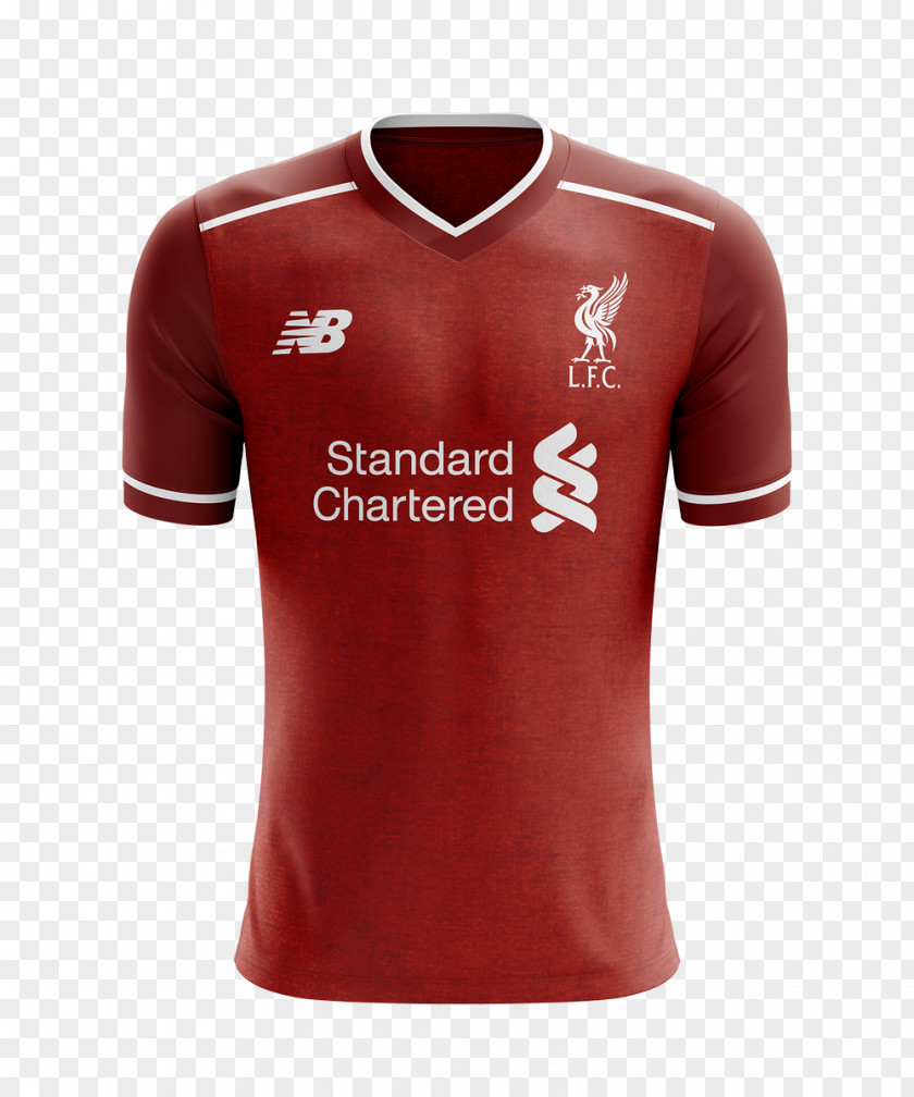 T-shirt Liverpool F.C. Anfield UEFA Champions League Kit PNG