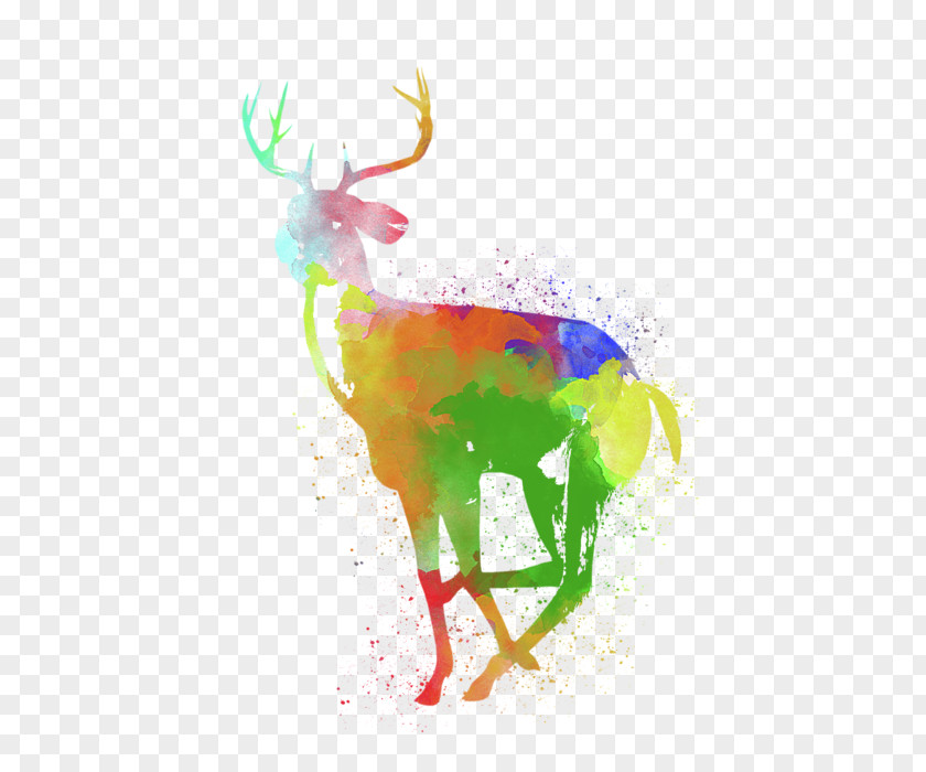 Youth Back Reindeer Illustration Graphics Antler Desktop Wallpaper PNG