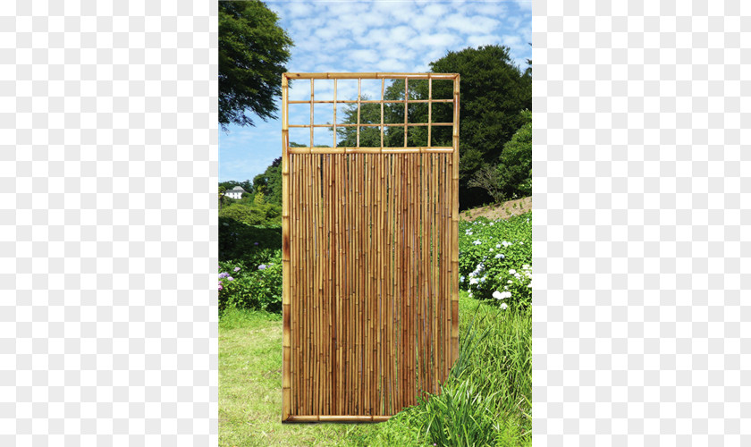 Bamboo Fence Tropical Woody Bamboos Gate Shed Raised-bed Gardening PNG