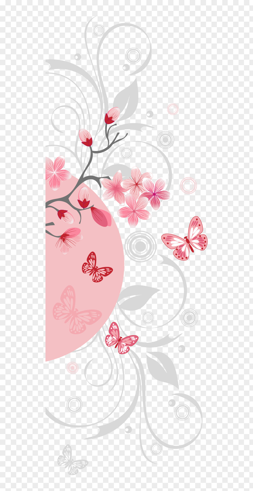Pink Japanese Cherry Blossoms Vector National Blossom Festival PNG