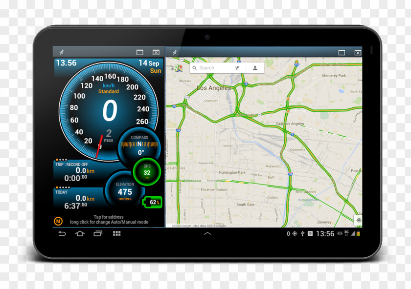Speedometer Car Android Global Positioning System PNG