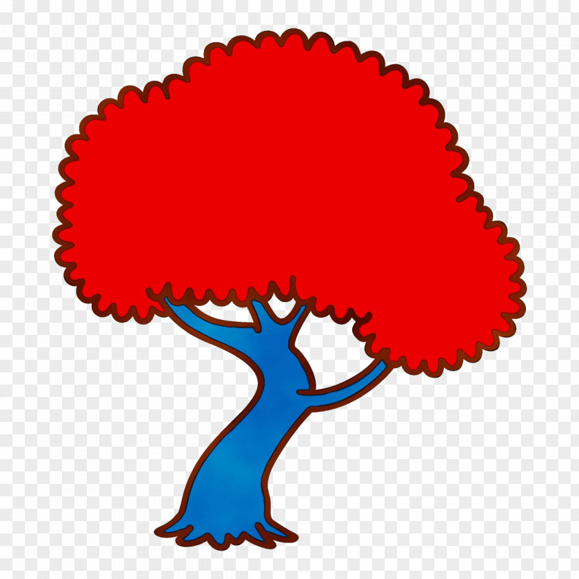 Tree Red Clip Art PNG