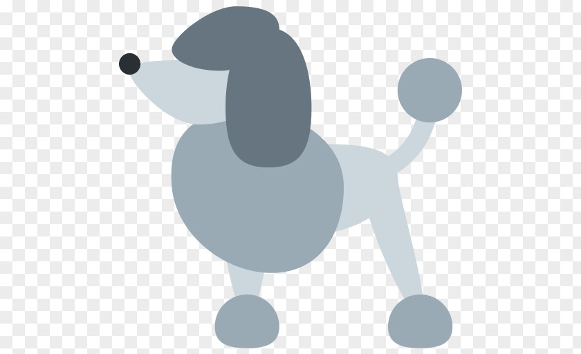 Cartoon Dog Emoji Background PNG