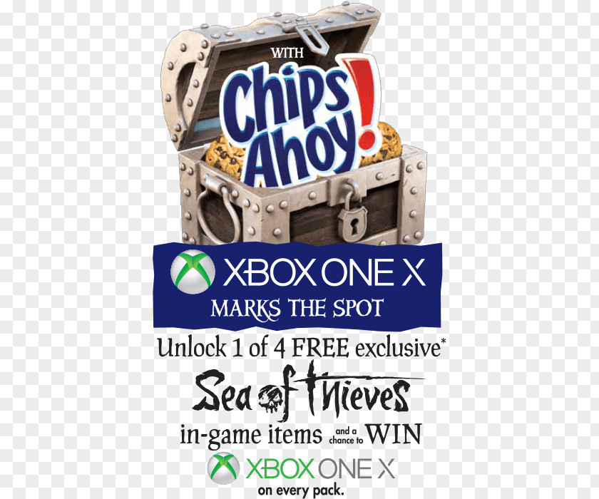 Chips Ahoy Chocolate Chip Cookie Sea Of Thieves Ahoy! Xbox Biscuits PNG