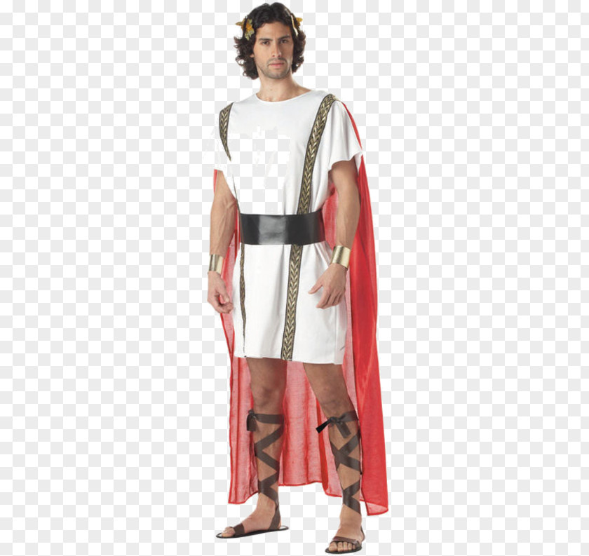 Dress Ancient Rome Costume Party Toga Robe PNG