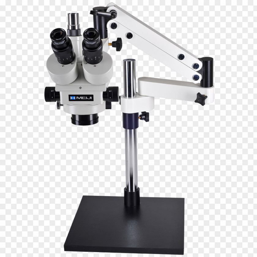 Microscope Stereo Eyepiece Laboratory Meiji Techno America PNG
