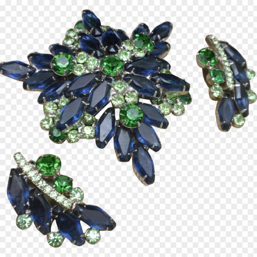 Sapphire Earring Body Jewellery Emerald Brooch PNG