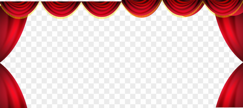 Curtains Curtain Theater Drapes And Stage Computer File PNG
