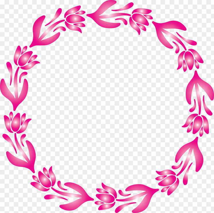 Flower Frame Floral Sping PNG