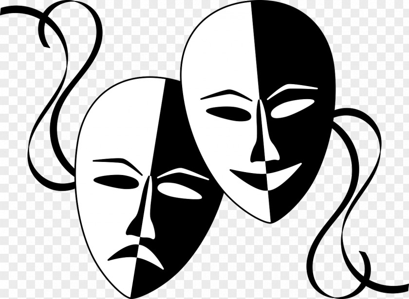 Masquerade Theatre Drama Mask Clip Art PNG