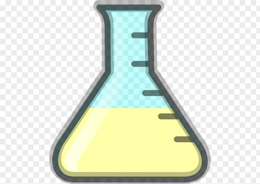 Science Chemistry Beaker Laboratory Flasks Clip Art PNG